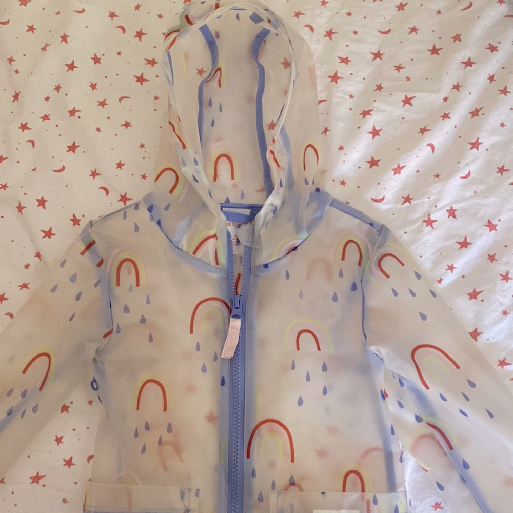 Cat & Jack Rainbow Raincoat
